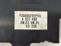 2004 Land Rover Range Rover Master Power Window Switch Replacement Driver Side Left Fits OEM Used Auto Parts - Oemusedautopa