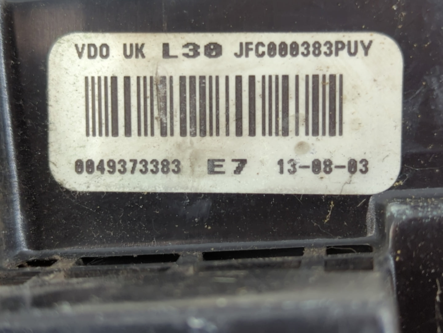 2003-2006 Land Rover Range Rover Climate Control Module Temperature AC/Heater Replacement Fits Fits 2003 2004 2005 2006 OEM 