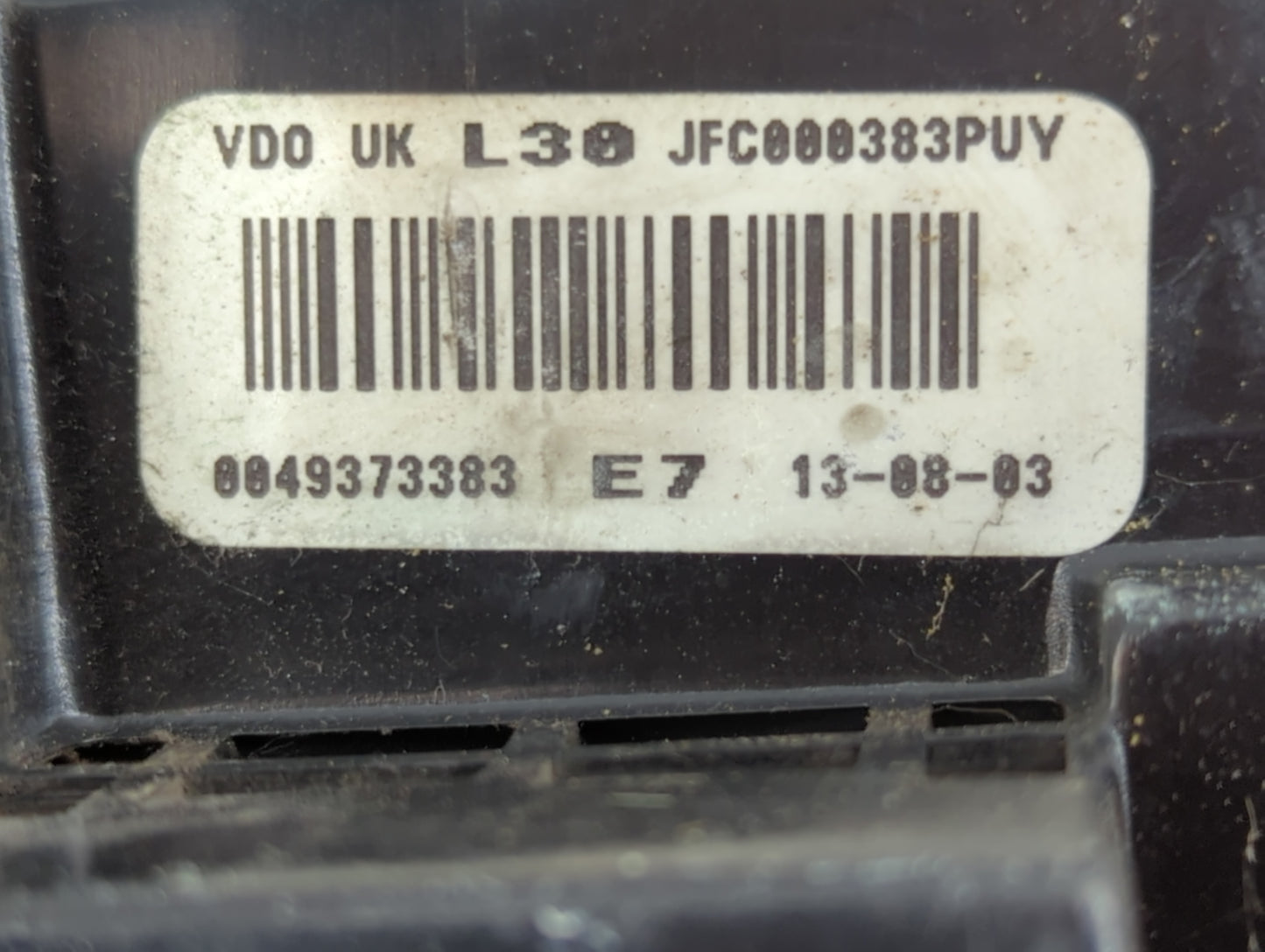 2003-2006 Land Rover Range Rover Climate Control Module Temperature AC/Heater Replacement Fits Fits 2003 2004 2005 2006 OEM 