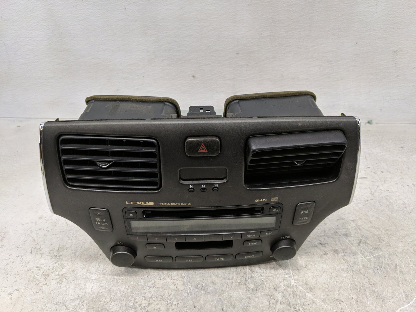 2004-2006 Lexus Es330 Radio AM FM Cd Player Receiver Replacement P/N:55660-33160 Fits Fits 2002 2003 2004 2005 2006 OEM Used