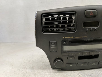 2004-2006 Lexus Es330 Radio AM FM Cd Player Receiver Replacement P/N:55660-33160 Fits Fits 2002 2003 2004 2005 2006 OEM Used Auto Parts
