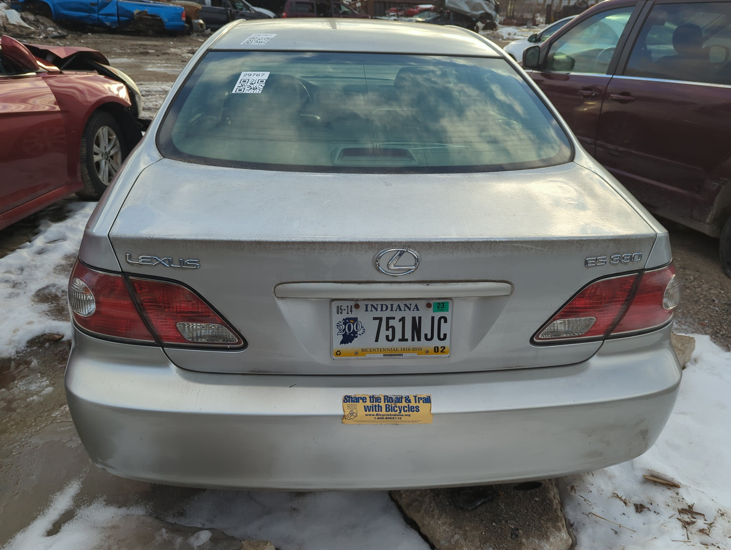 2004-2004 Lexus Es330 Trunk/decklid/hatch/tailgate Oem - Oemusedautoparts1.com