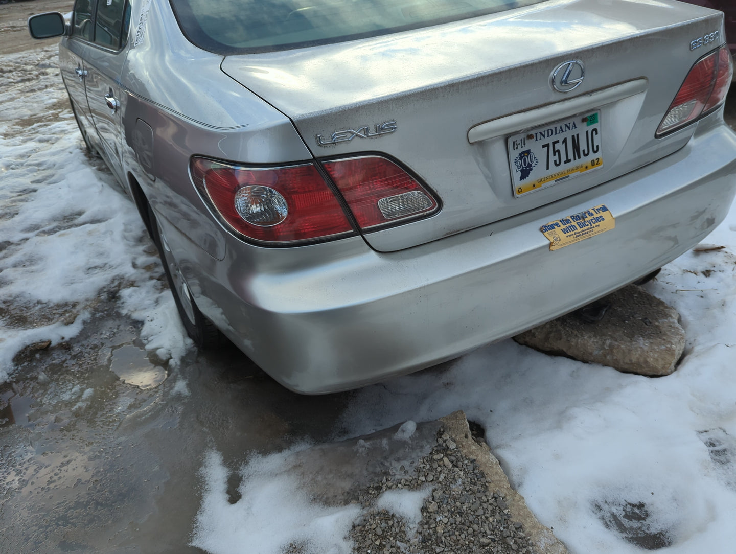 2004-2006 Lexus Es330 Rear Bumper Assembly Oem - Oemusedautoparts1.com