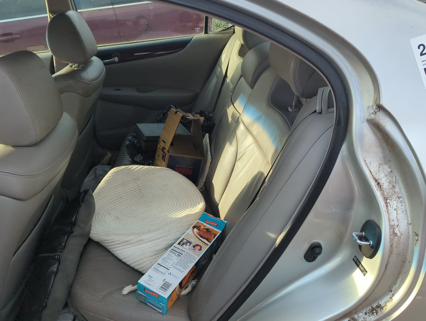 2004 Lexus Es330 Rear Seat Oem - Oemusedautoparts1.com