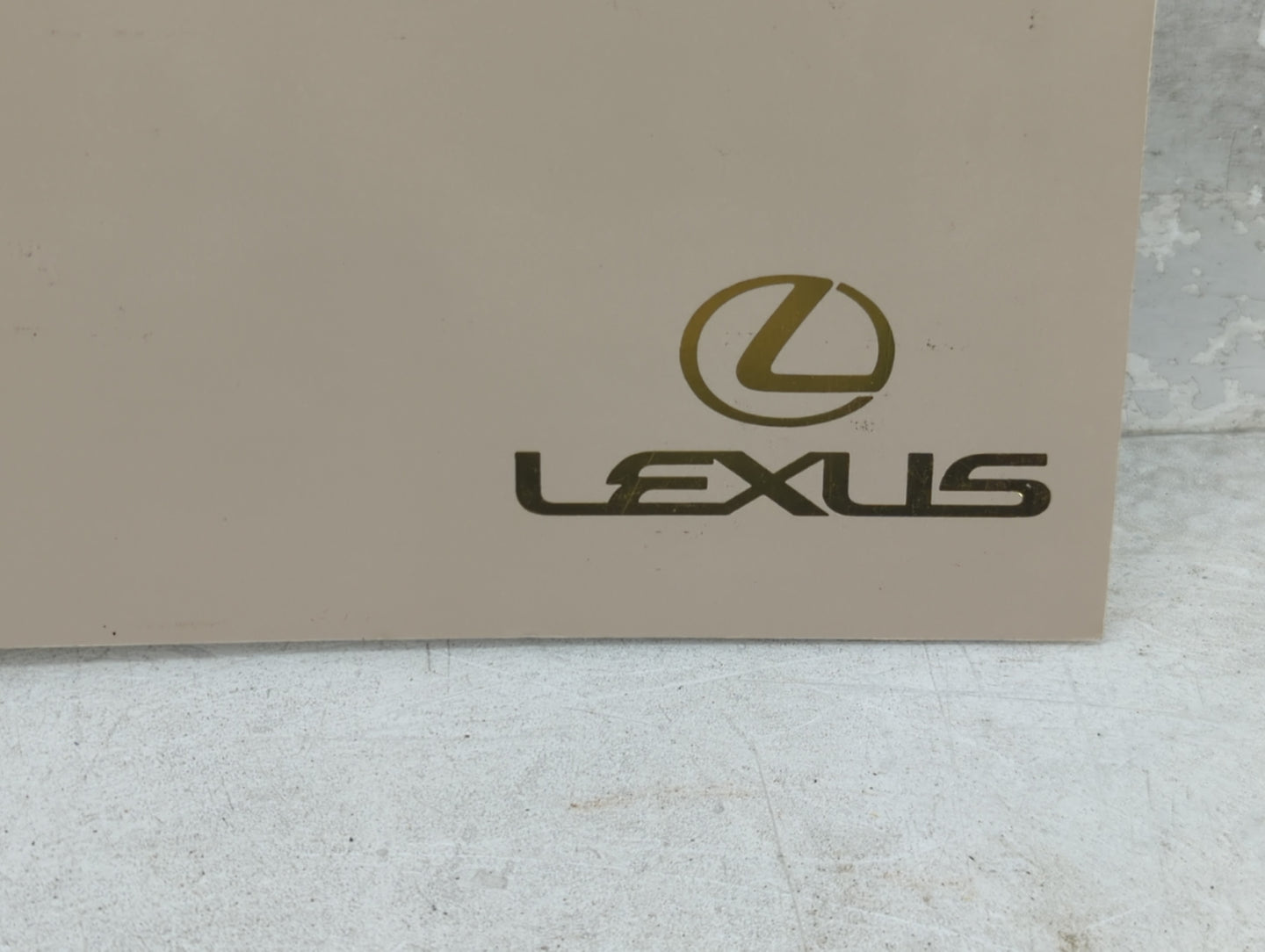 2004 Lexus Es330 Owners Manual Book Guide P/N:01999-33633 OEM Used Auto Parts - Oemusedautoparts1.com