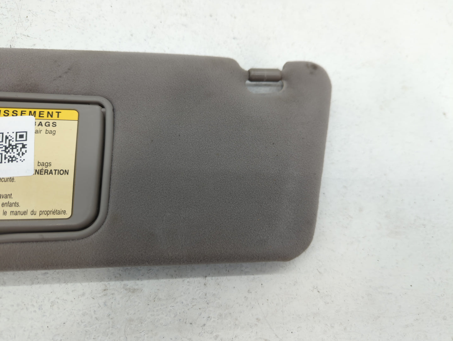 2004 Lexus Es330 Sun Visor Shade Replacement Passenger Right Mirror Fits OEM Used Auto Parts - Oemusedautoparts1.com