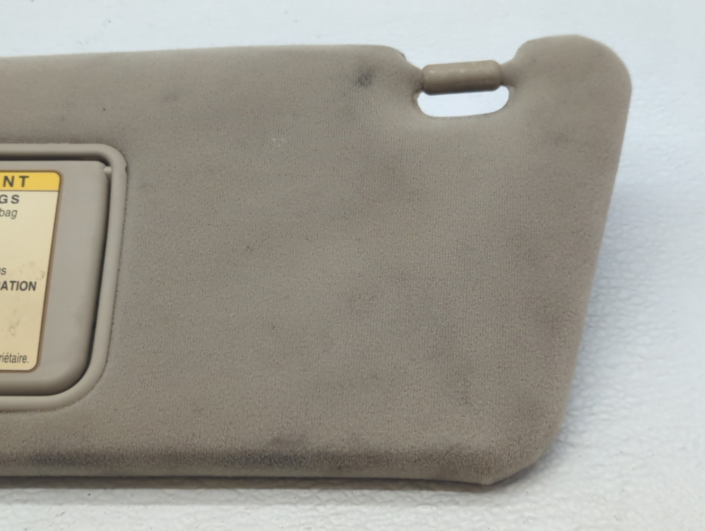 2004 Lexus Es330 Sun Visor Shade Replacement Passenger Right Mirror Fits OEM Used Auto Parts - Oemusedautoparts1.com