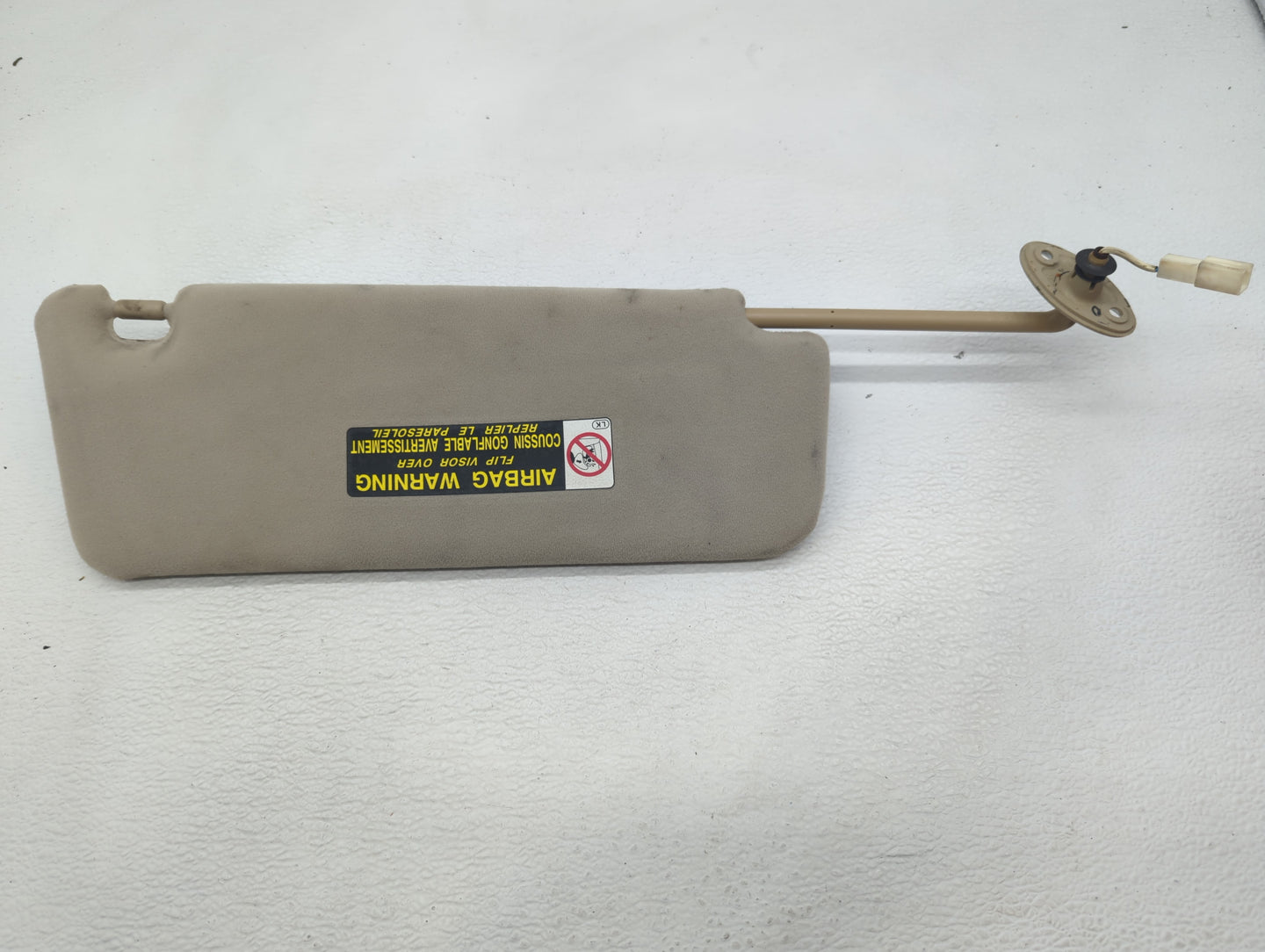 2004 Lexus Es330 Sun Visor Shade Replacement Passenger Right Mirror Fits OEM Used Auto Parts - Oemusedautoparts1.com
