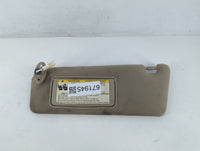 2004 Lexus Es330 Sun Visor Shade Replacement Driver Left Mirror Fits OEM Used Auto Parts - Oemusedautoparts1.com