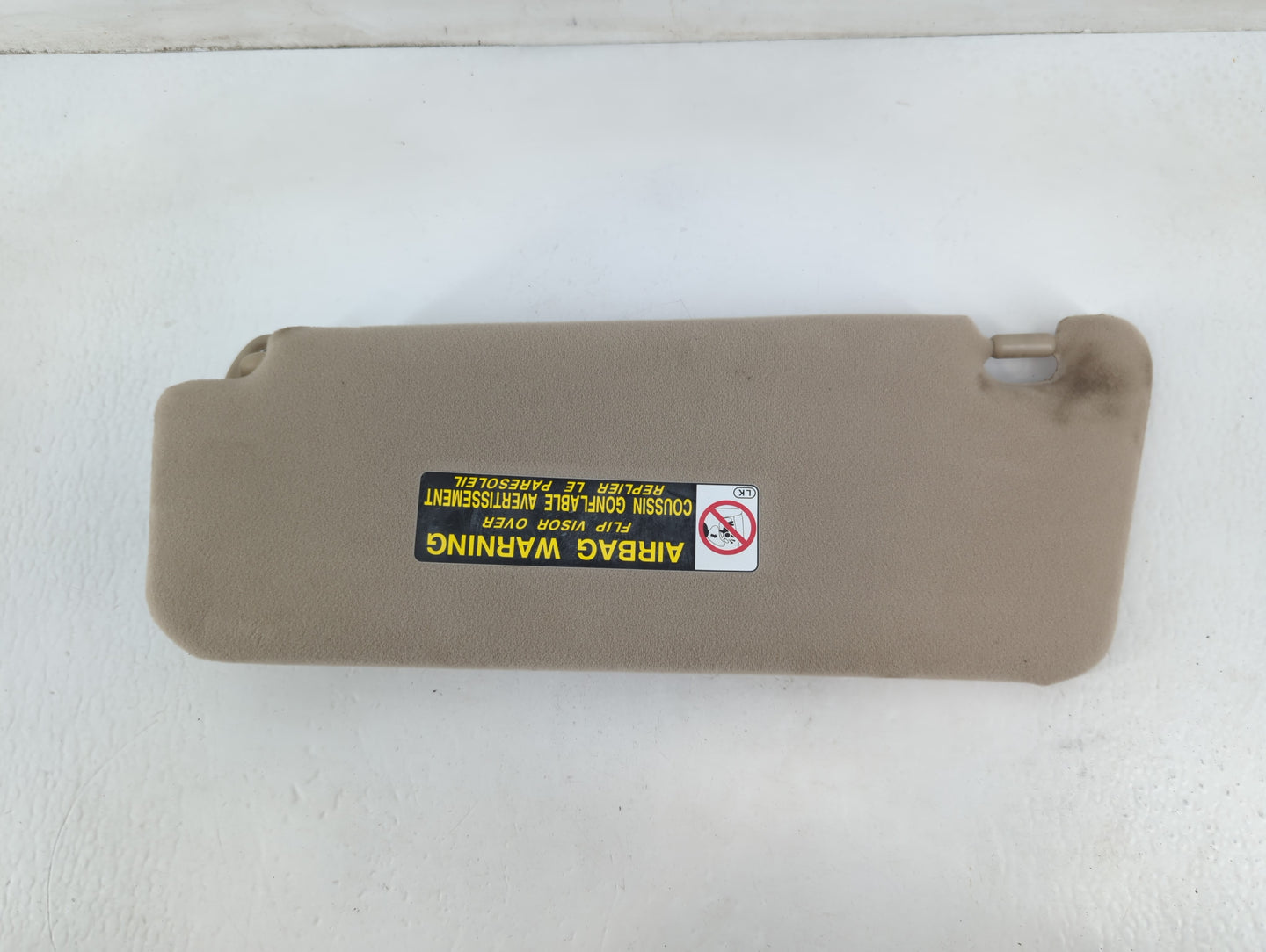 2004 Lexus Es330 Sun Visor Shade Replacement Passenger Right Mirror Fits OEM Used Auto Parts - Oemusedautoparts1.com