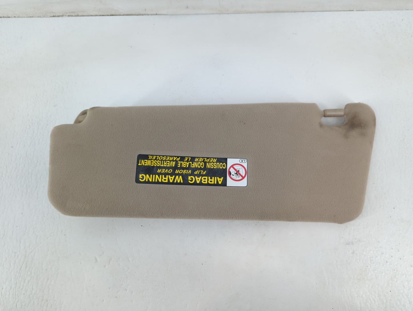 2004 Lexus Es330 Sun Visor Shade Replacement Passenger Right Mirror Fits OEM Used Auto Parts - Oemusedautoparts1.com