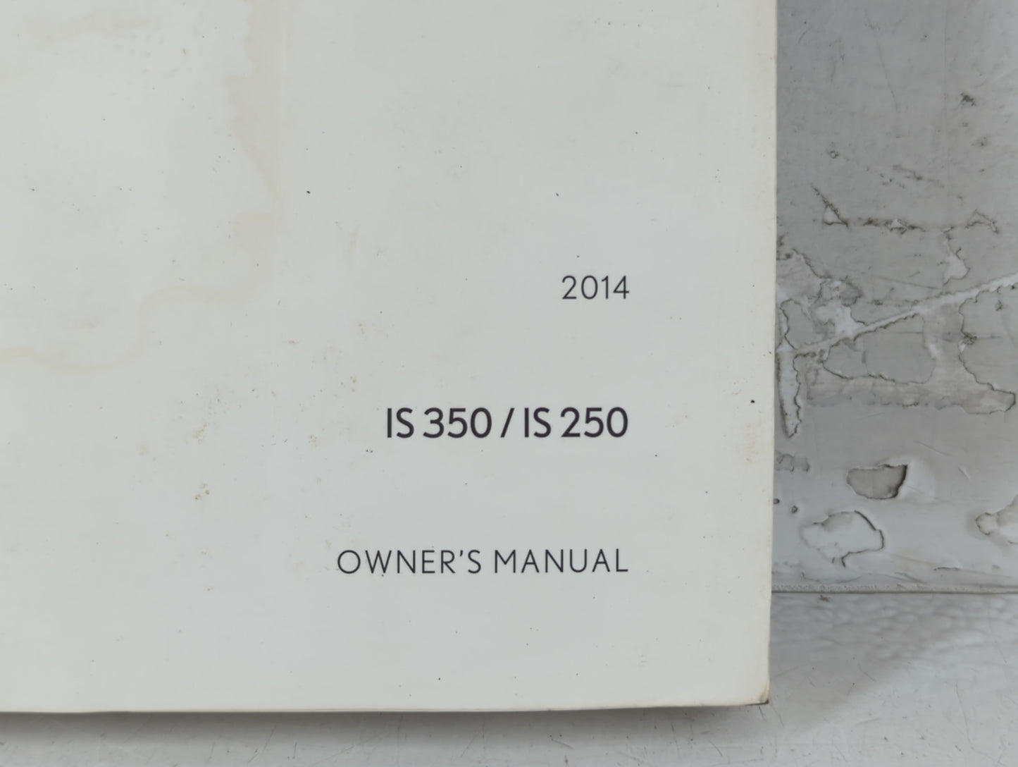 2004 Lexus Is350 Owners Manual Book Guide P/N:01999-53758 OEM Used Auto Parts - Oemusedautoparts1.com