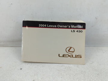 2004 Lexus Ls430 Owners Manual Book Guide P/N:01999-50664 OEM Used Auto Parts - Oemusedautoparts1.com