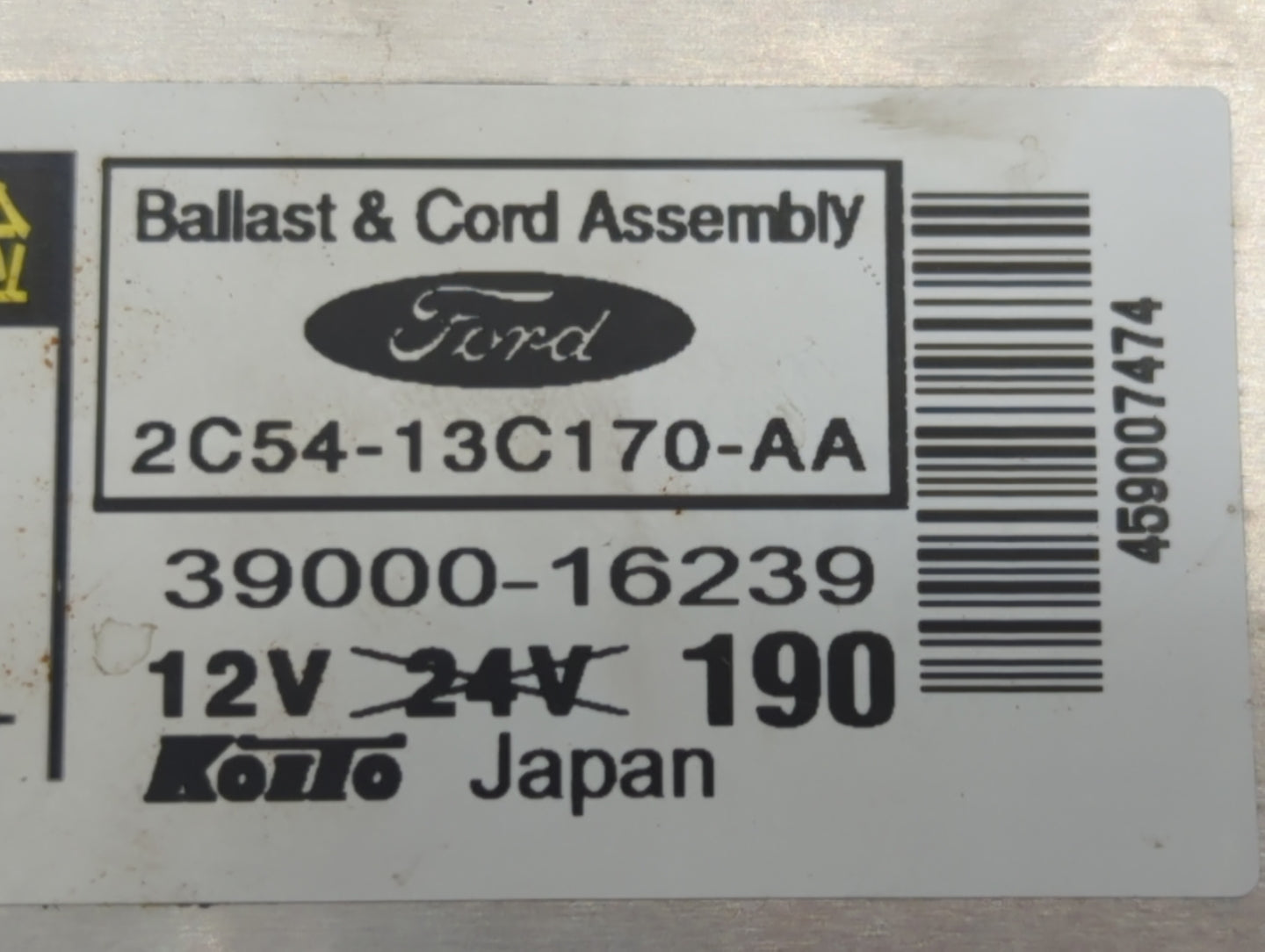 2003-2005 Lincoln Aviator Driver Left Oem Head Light Headlight Lamp - Oemusedautoparts1.com