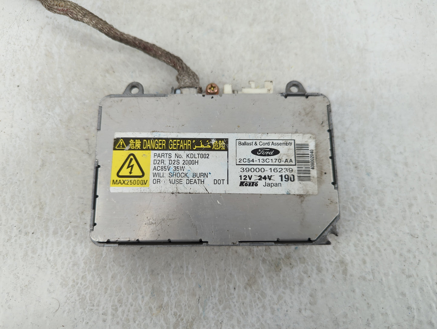 2003-2005 Lincoln Aviator Headlight Ballast Head Light - Oemusedautoparts1.com