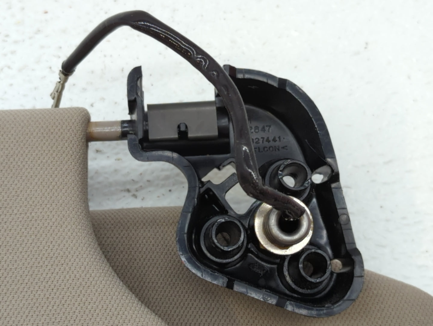 2004 Lincoln Ls Sun Visor Shade Replacement Passenger Right Mirror Fits OEM Used Auto Parts - Oemusedautoparts1.com