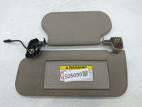 2004 Lincoln Ls Sun Visor Shade Replacement Driver Left Mirror Fits OEM Used Auto Parts - Oemusedautoparts1.com