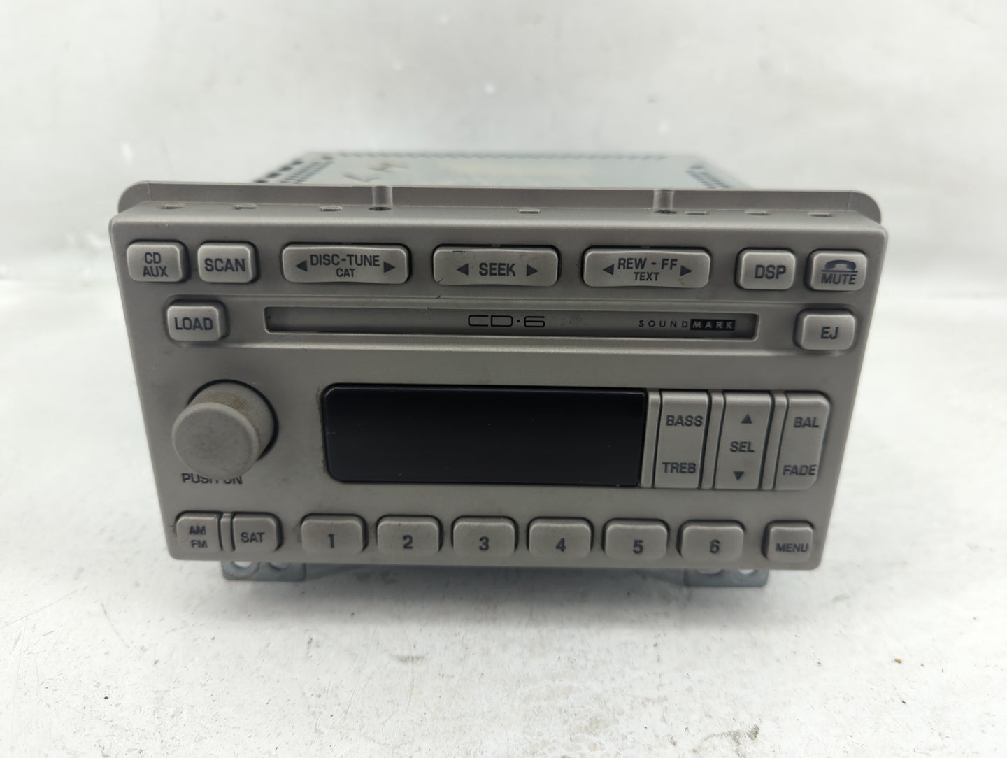 2004 Lincoln Navigator Radio AM FM Cd Player Receiver Replacement P/N:4L7T-18C815-AF Fits OEM Used Auto Parts - Oemusedautop