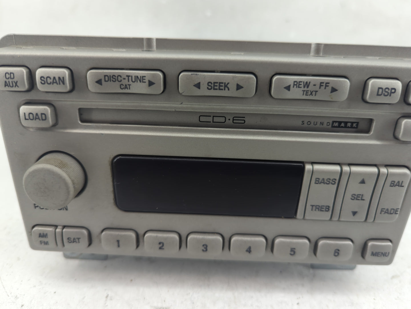 2004 Lincoln Navigator Radio AM FM Cd Player Receiver Replacement P/N:4L7T-18C815-AF Fits OEM Used Auto Parts - Oemusedautop