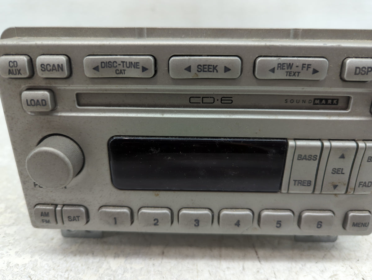 2002-2004 Lincoln Navigator Radio AM FM Cd Player Receiver Replacement P/N:4L7T-18C815-AF Fits 2002 2003 2004 OEM Used Auto 