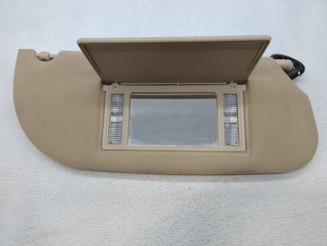 2004 Lincoln Town Car Sun Visor Shade Replacement Passenger Right Mirror Fits OEM Used Auto Parts - Oemusedautoparts1.com