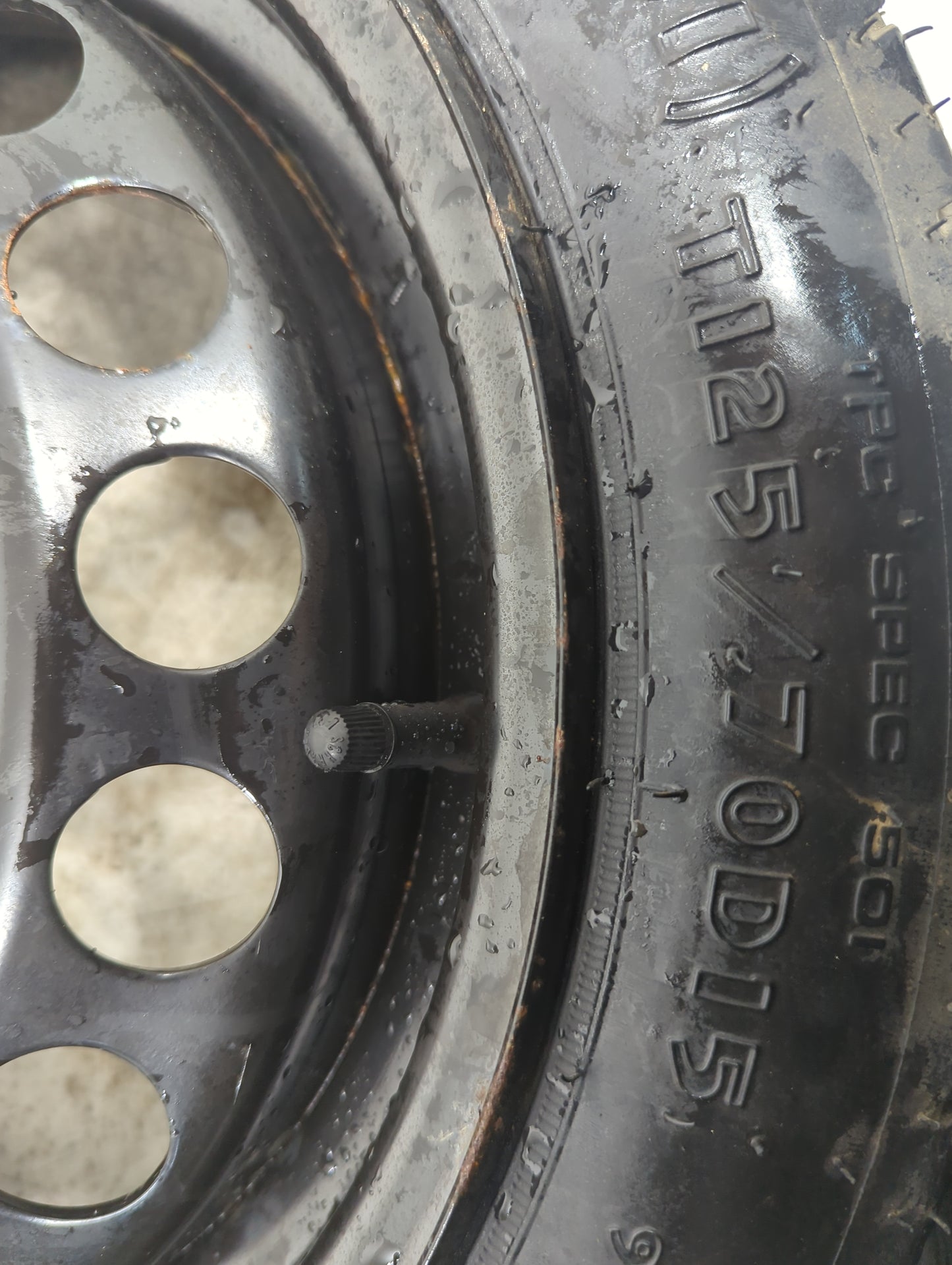 2004 Malibu Malibu Spare Donut Tire Wheel Rim Oem - Oemusedautoparts1.com