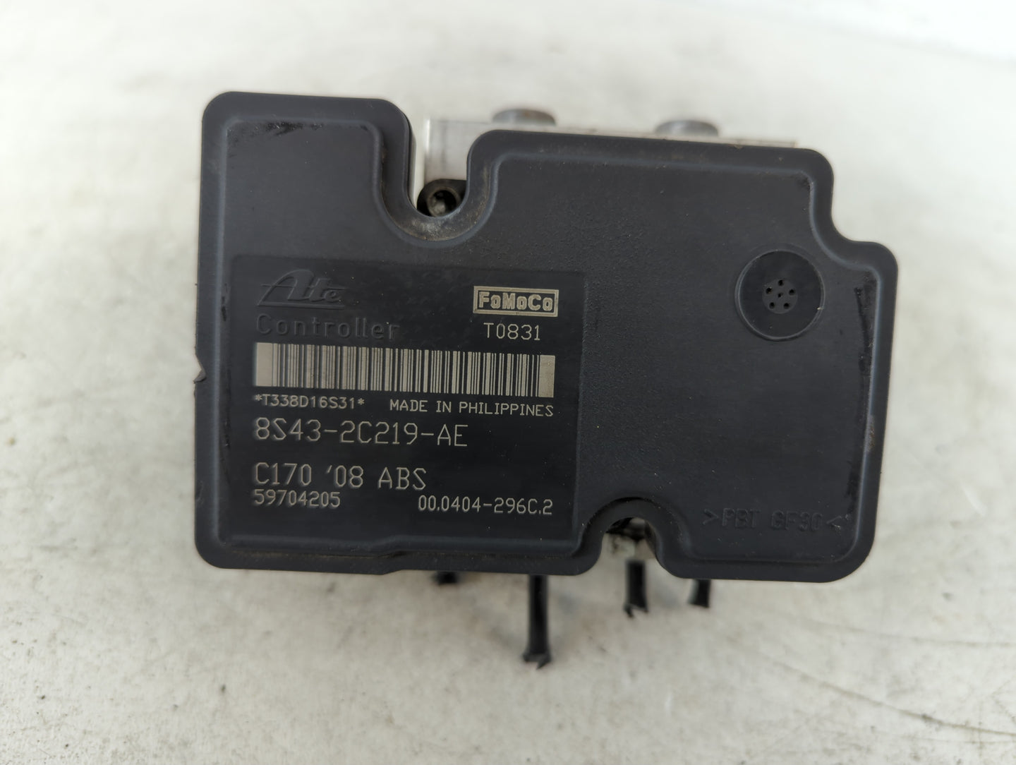 2004 Mazda 3 ABS Pump Control Module Replacement P/N:8S43-2C346-AE 8S43-2C219-AE Fits OEM Used Auto Parts - Oemusedautoparts