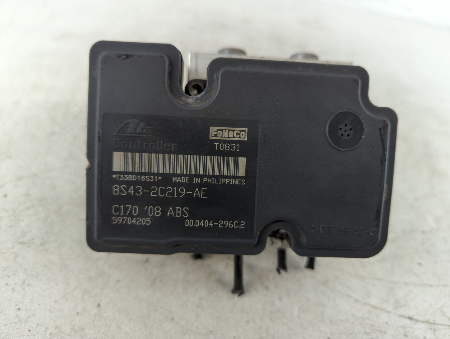 2004 Mazda 3 ABS Pump Control Module Replacement P/N:8S43-2C346-AE 8S43-2C219-AE Fits OEM Used Auto Parts - Oemusedautoparts