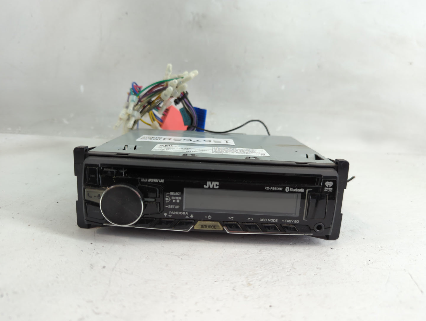 2004 Mazda 3 Radio AM FM Cd Player Receiver Replacement P/N:YJ1-0130-10 Fits OEM Used Auto Parts - Oemusedautoparts1.com