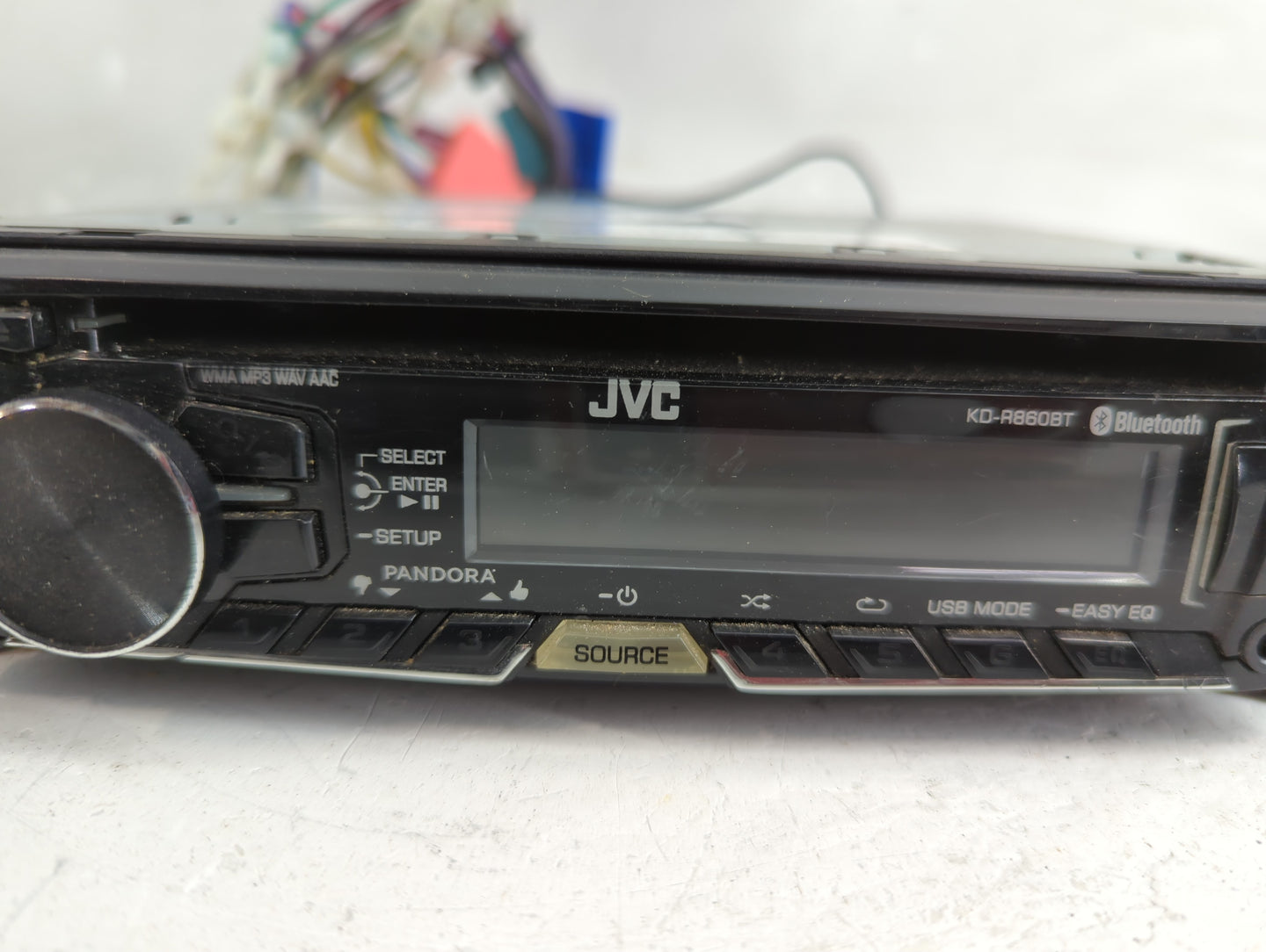2004 Mazda 3 Radio AM FM Cd Player Receiver Replacement P/N:YJ1-0130-10 Fits OEM Used Auto Parts - Oemusedautoparts1.com