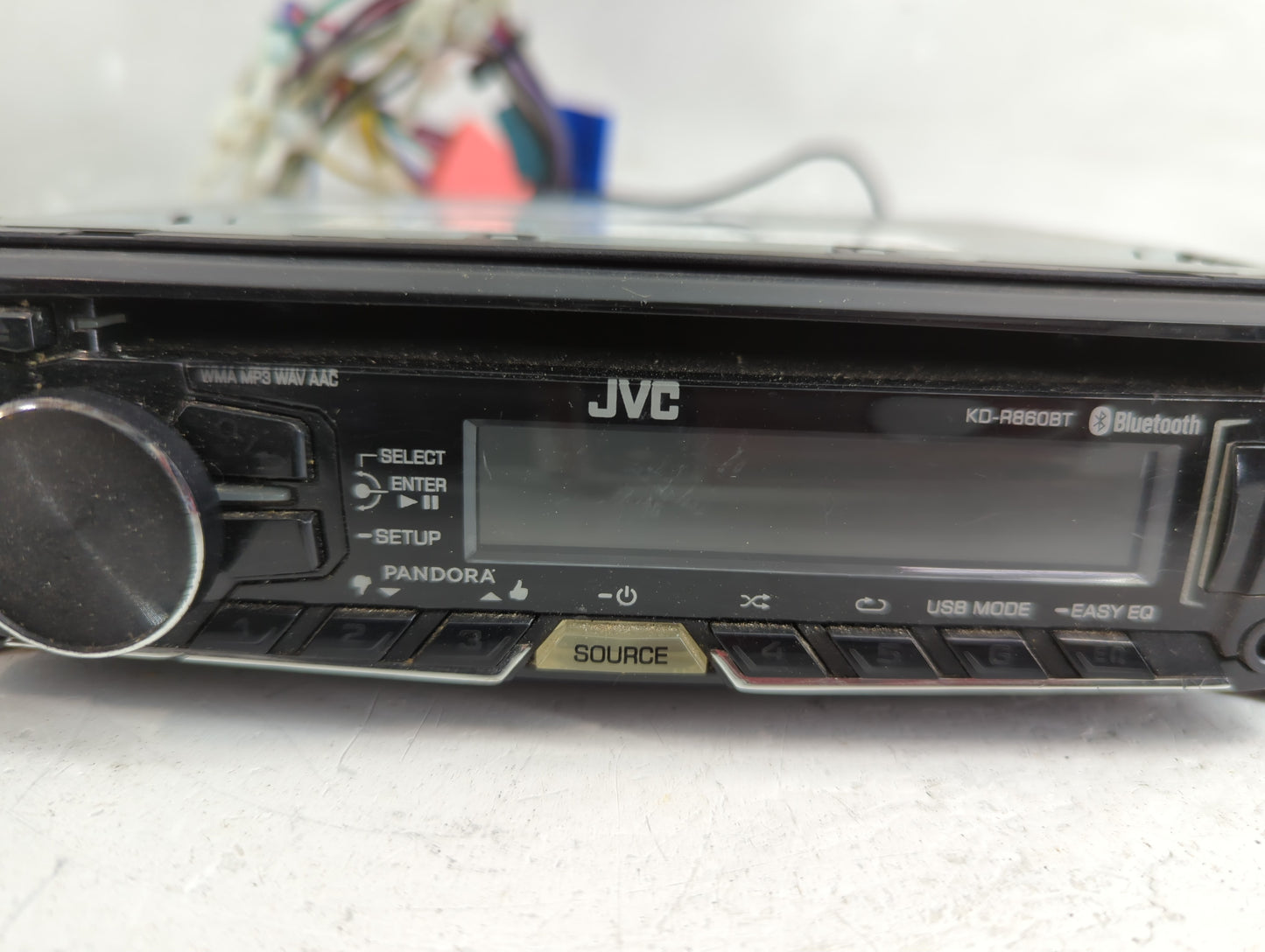 2004 Mazda 3 Radio AM FM Cd Player Receiver Replacement P/N:YJ1-0130-10 Fits OEM Used Auto Parts - Oemusedautoparts1.com
