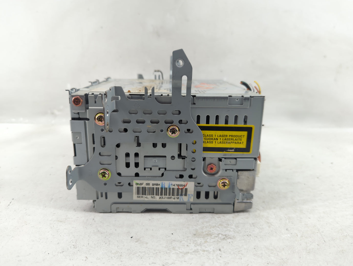 2004 Mazda 3 Radio AM FM Cd Player Receiver Replacement P/N:14789941 Fits OEM Used Auto Parts - Oemusedautoparts1.com