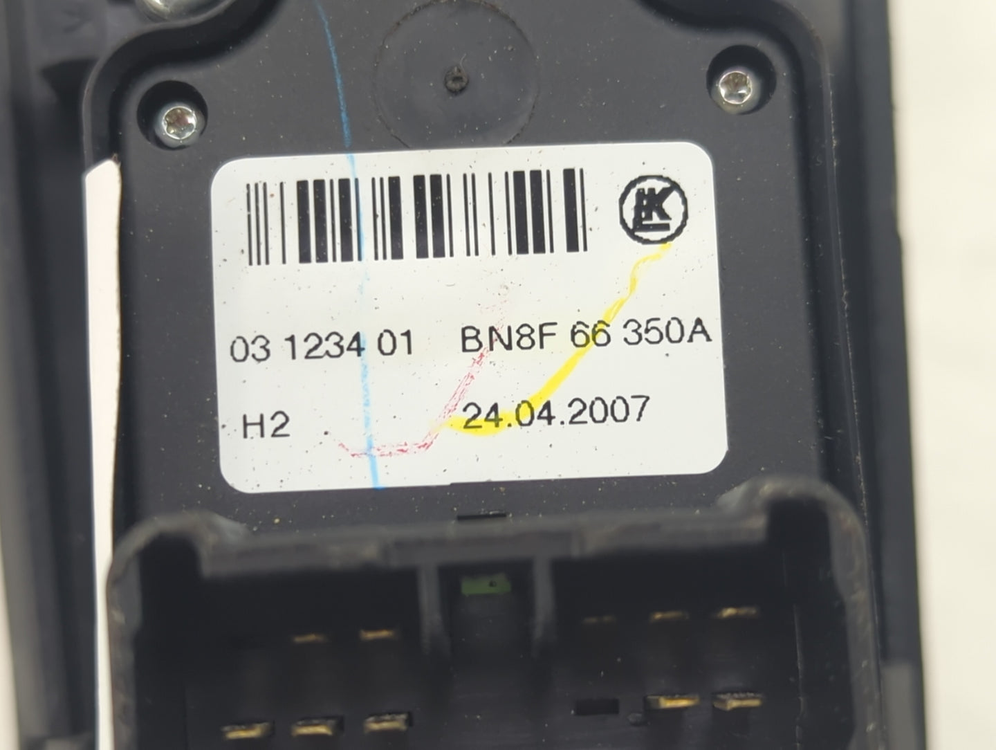 2004-2009 Mazda 3 Master Power Window Switch Replacement Driver Side Left P/N:BN8F-66-350A Fits Fits 2004 2005 2006 2007 200