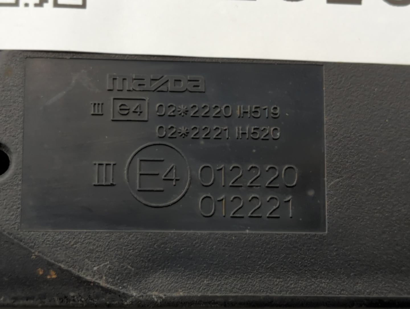 2004-2006 Mazda 3 Driver Side View Mirror - Left Door Mirror OEM Used - Oemusedautoparts1.com