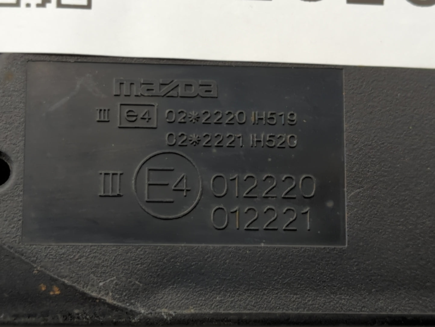 2004-2006 Mazda 3 Driver Side View Mirror - Left Door Mirror OEM Used - Oemusedautoparts1.com