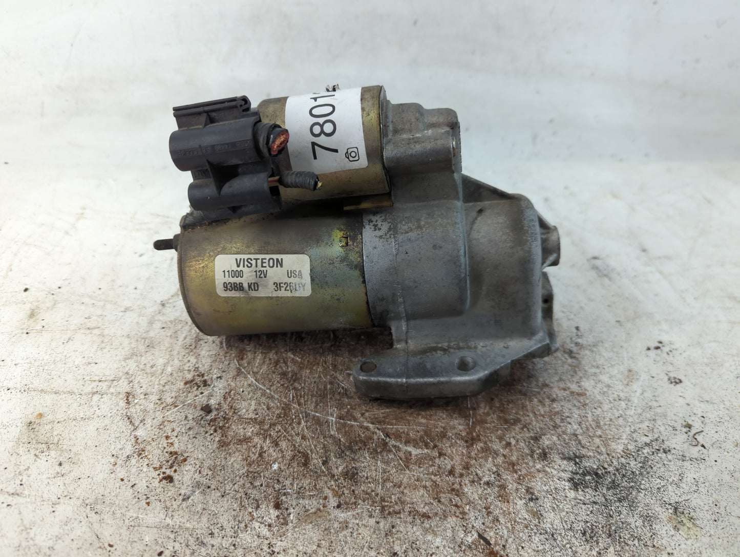 2001-2004 Mazda Tribute Car Starter Motor Solenoid OEM P/N:93BB 11000 KD 11000 12V Fits Fits 2000 2001 2002 2003 2004 OEM Us