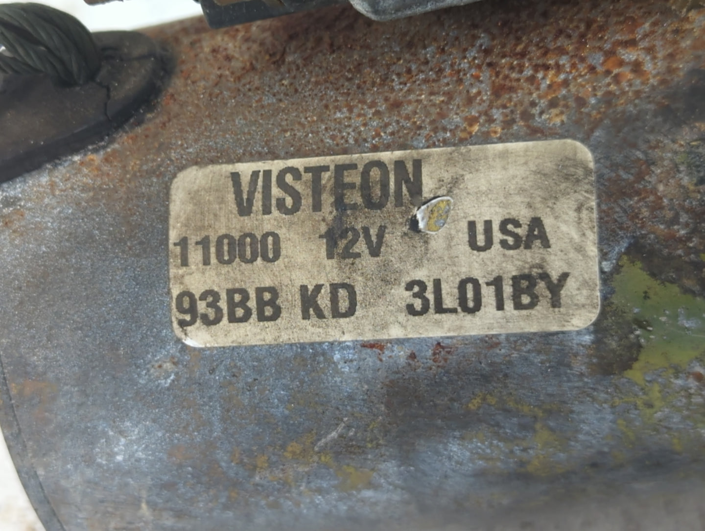 2001-2004 Mazda Tribute Car Starter Motor Solenoid OEM P/N:93BB 11000 KD Fits Fits 2000 2001 2002 2003 2004 OEM Used Auto Pa