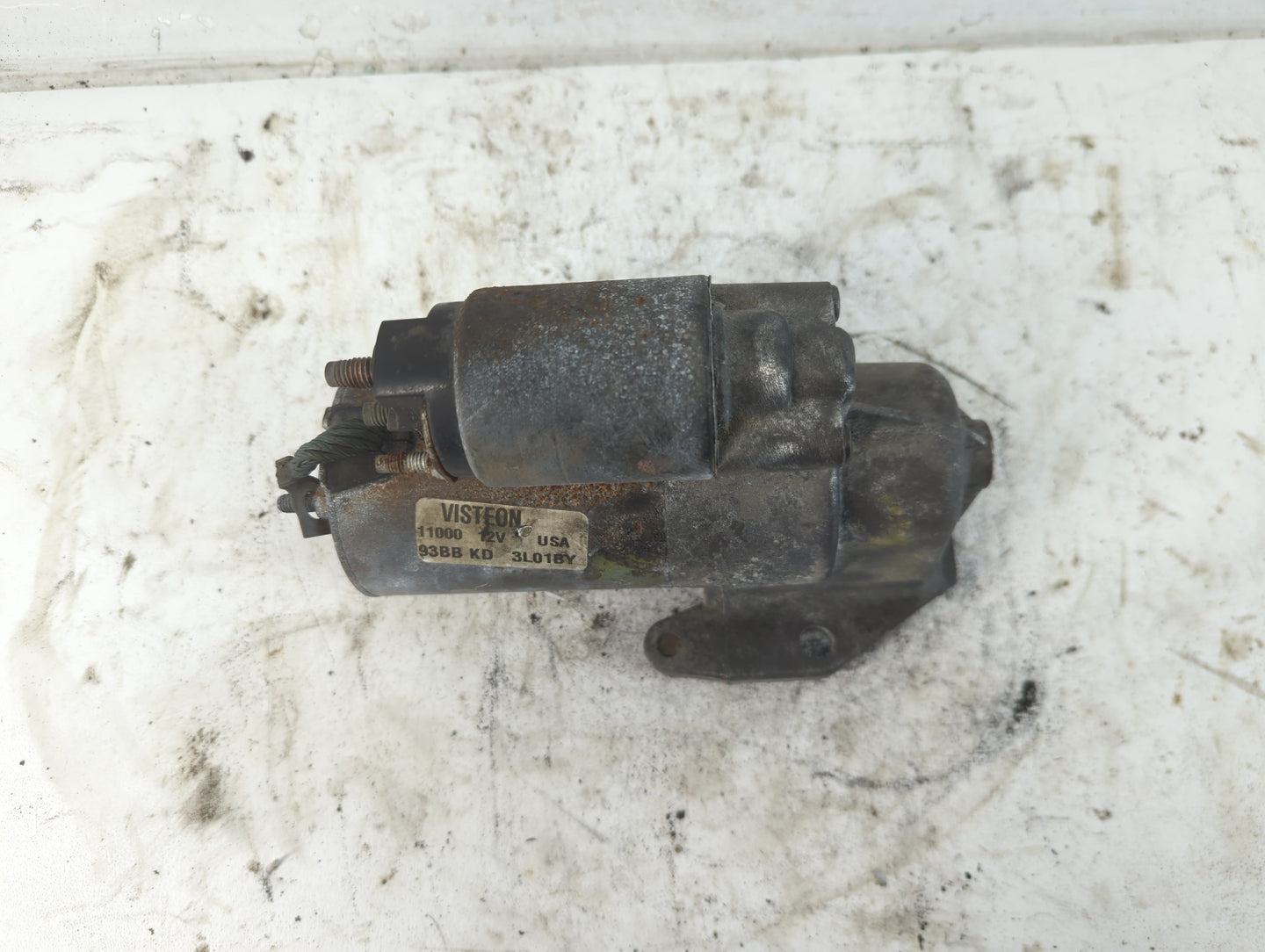 2001-2004 Mazda Tribute Car Starter Motor Solenoid OEM P/N:93BB 11000 KD Fits Fits 2000 2001 2002 2003 2004 OEM Used Auto Pa