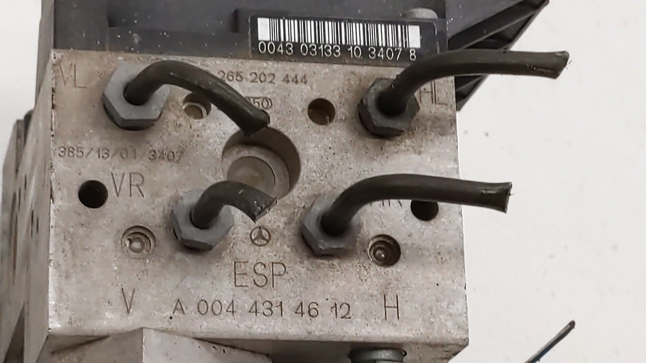 2001-2006 Mercedes-Benz S430 ABS Pump Control Module Replacement P/N:0044314612 004 431 46 12 Fits OEM Used Auto Parts - Oem