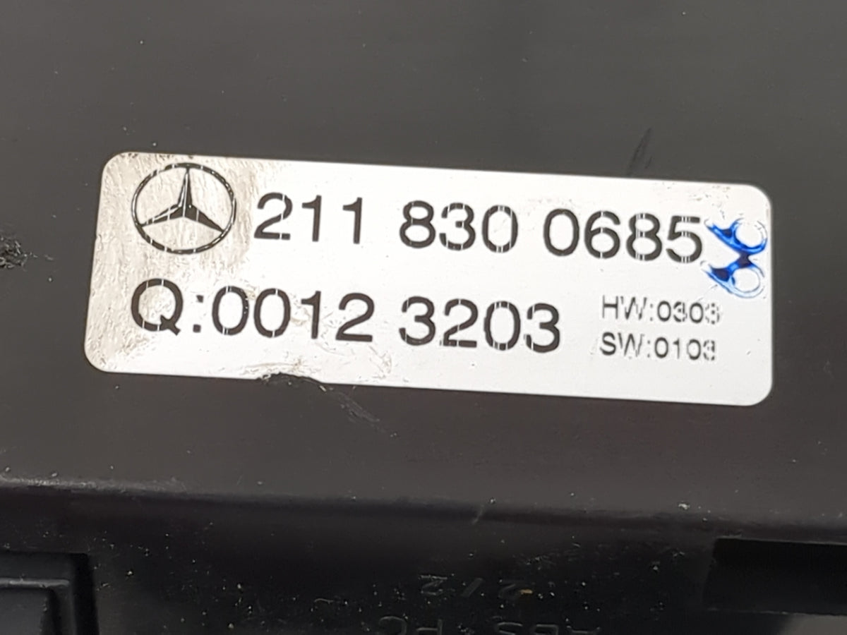 2004 Mercedes E-Class Climate Control Module Temperature AC/Heater Replacement P/N:2118300685 Q00123203 Fits Fits 2003 OEM U