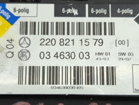 2004 Mercedes Sclass Seat Control Module 2208211579|03463003 - Oemusedautoparts1.com