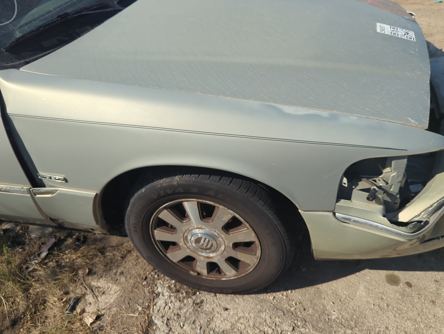 2003-2011 Mercury Grand Marquis Passenger Fender - Oemusedautoparts1.com