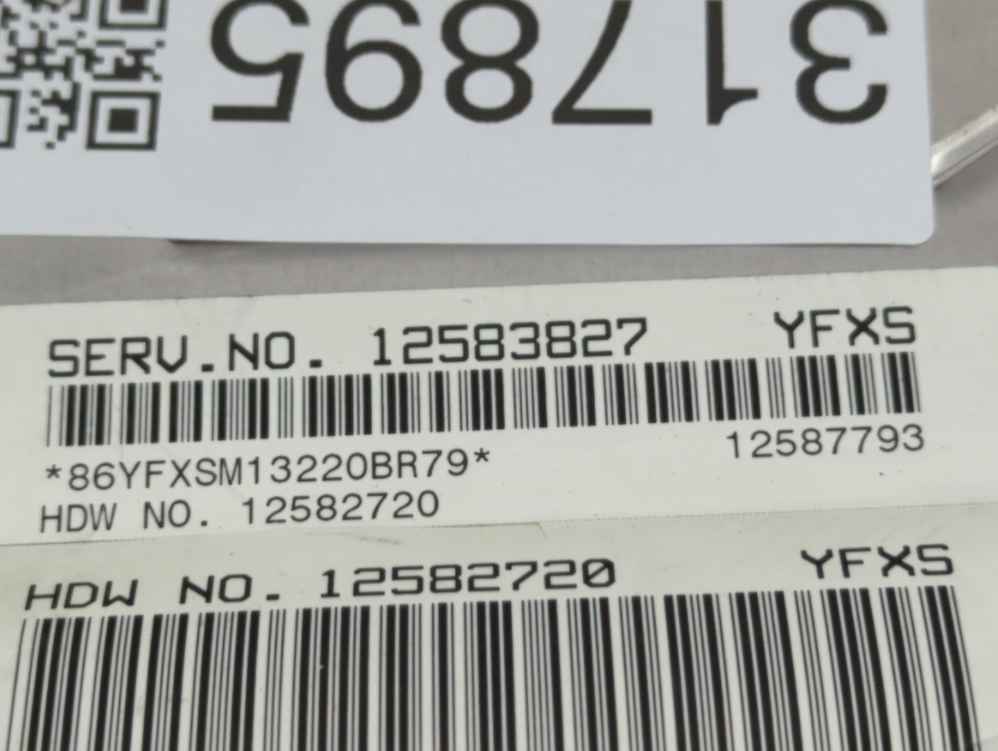2004 Mercury Montego PCM Engine Control Computer ECU ECM PCU OEM P/N:89017736 12583827, 09360210, 12209614 Fits Fits 2003 20