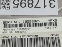 2004 Mercury Montego PCM Engine Control Computer ECU ECM PCU OEM P/N:89017736 12583827, 09360210, 12209614 Fits Fits 2003 20