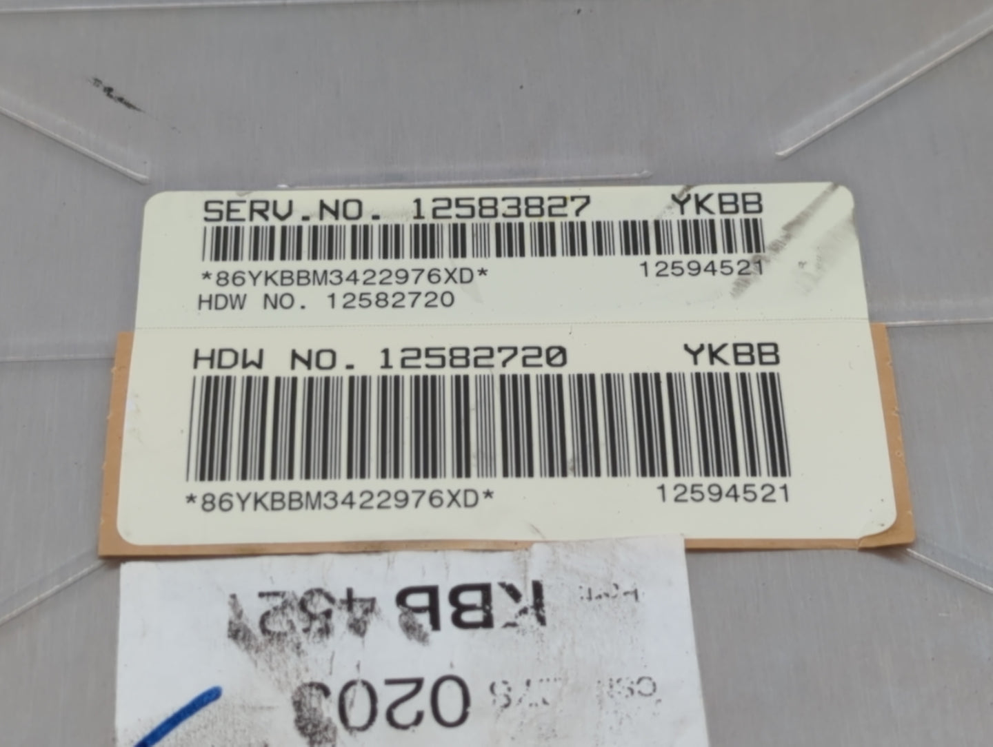 2004 Mercury Montego PCM Engine Control Computer ECU ECM PCU OEM P/N:12594521 89017736, 12583827, 09360210 Fits Fits 2003 20