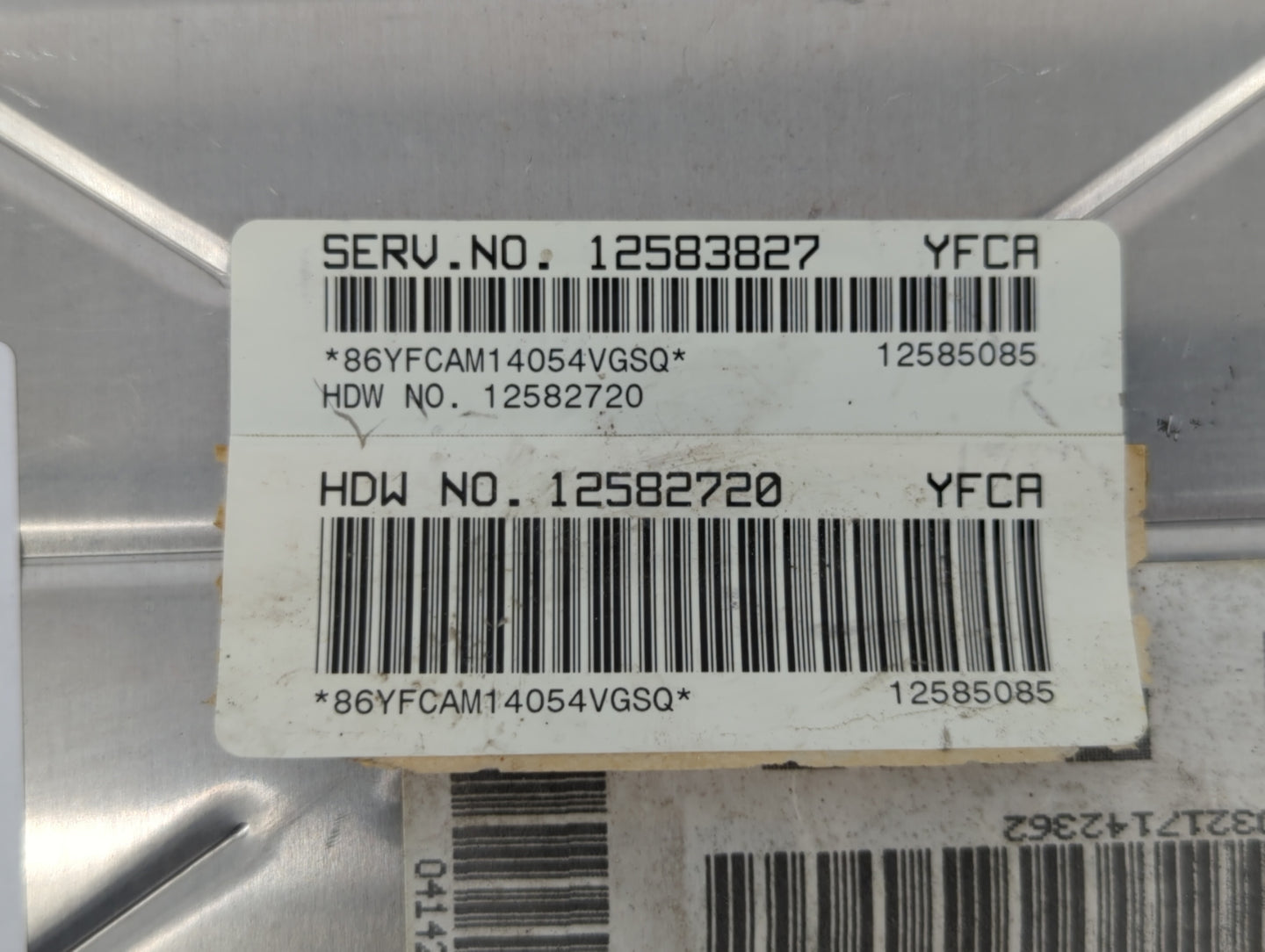 2004 Mercury Montego PCM Engine Control Computer ECU ECM PCU OEM P/N:12594521 89017736, 12583827, 09360210 Fits Fits 2003 20