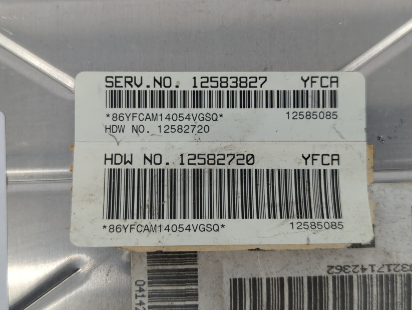 2004 Mercury Montego PCM Engine Control Computer ECU ECM PCU OEM P/N:12594521 89017736, 12583827, 09360210 Fits Fits 2003 20