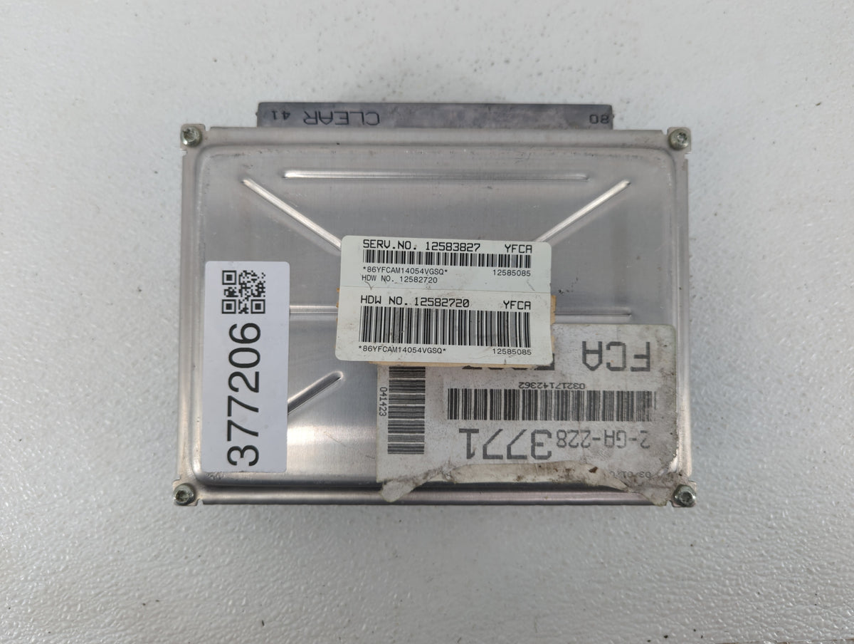 2004 Mercury Montego PCM Engine Control Computer ECU ECM PCU OEM P/N:12594521 89017736, 12583827, 09360210, 12209614, 122096