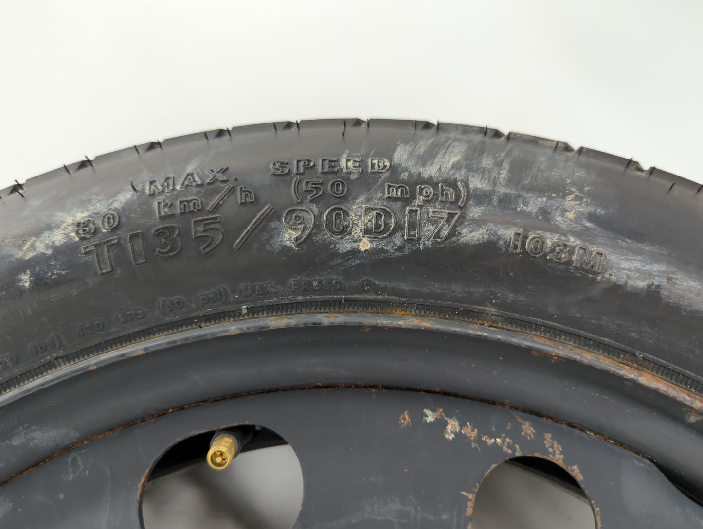 2004 Mercury Montego Spare Donut Tire Wheel Rim Oem - Oemusedautoparts1.com