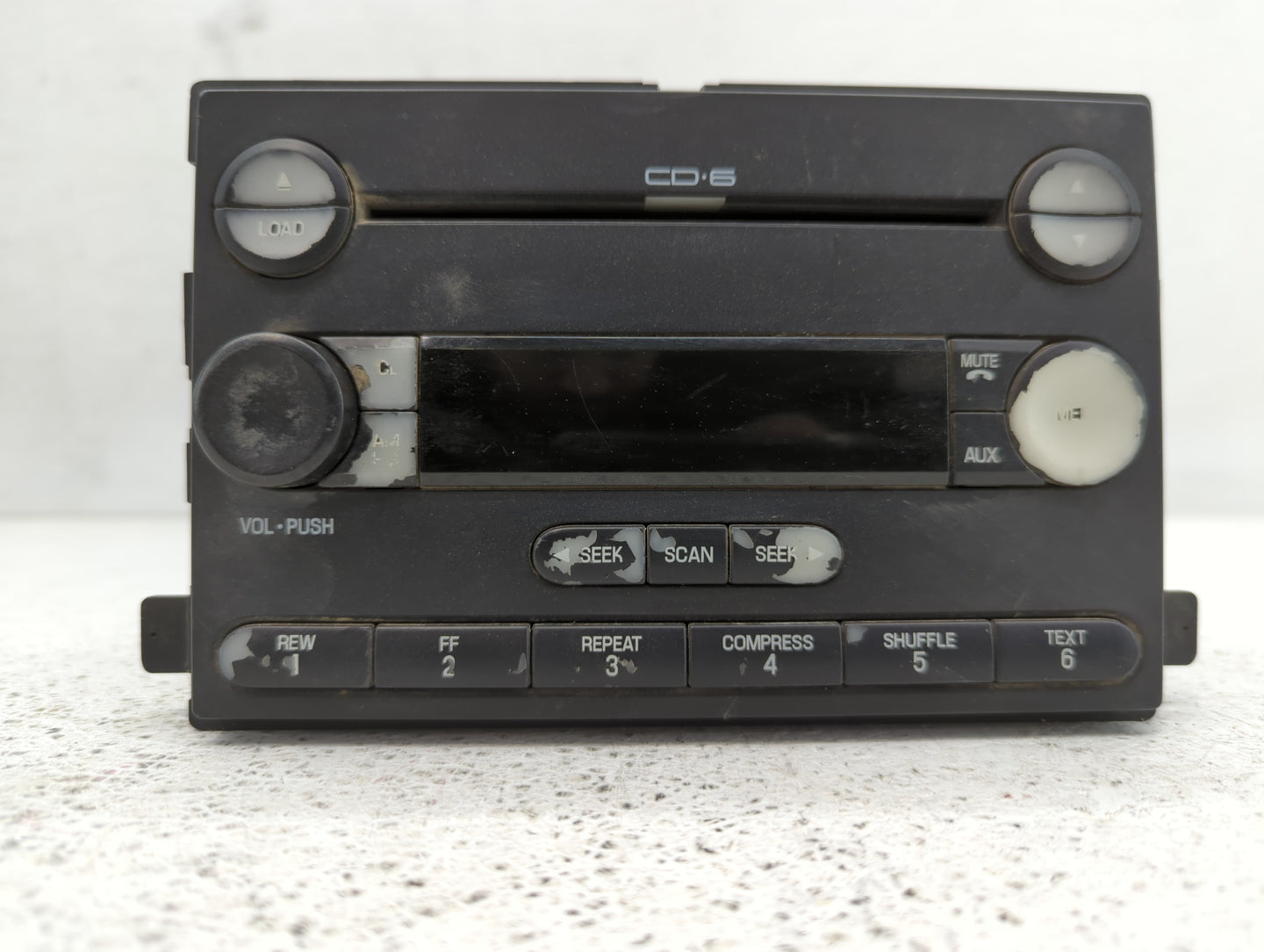 2004-2005 Mercury Monterey Radio AM FM Cd Player Receiver Replacement P/N:3F2T-18C815-BJ 3F2T-18C815-BG Fits Fits 2004 2005 